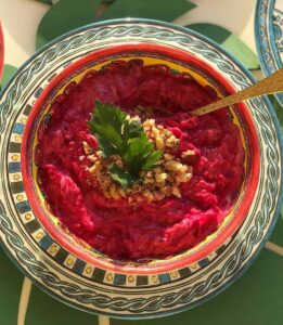 cevizli pancar salatası tarifi