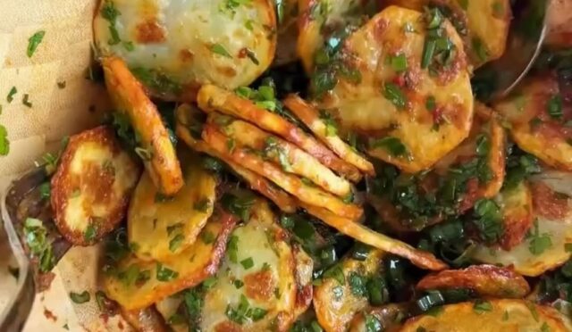 çıtır patates salatası tarifi